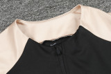 2024 NK Black Kids Half Pull Tracksuit (童装)(半拉链)