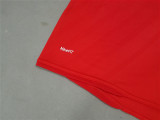 2007-2008 Man Utd home Red long sleeve Retro soccer jersey (长袖)(带胸前决赛字)