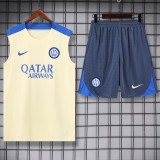 24-25 INT Khaki Tank top and shorts suit