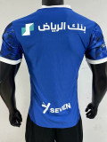 24-25 Al-Hilal Home Player Version Soccer Jersey