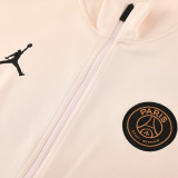 24-25 PSG Jordan Khaki Pink Jacket Tracksuit #03