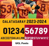 24-25 Galatasaray Away Fans Soccer Jersey *右袖广告