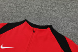 2024 NK Red Half Pull Tracksuit #812(半拉链)