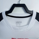 2010-2011 Man Utd Away White Long sleeve Retro soccer jersey (长袖) 欧冠版