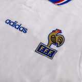 1994-1995 France Away Retro Soccer Jersey