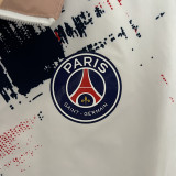 2024 PSG White & Beige Double Sided Windbreaker (双面风衣)