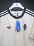 24-25 JUV Milky white Casual Retro Edition T-Shirts (High Quality)
