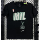 T115 Bucks MIL Black High Quality Casual T-Shirt