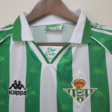1995-1997 Real Betis Home Long sleeve Retro soccer jersey (长袖)
