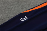 24-25 JUV Grey Orange Jacket Tracksuit