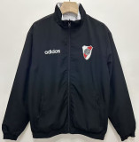 25-26 River Plate Black & White Double Sided Windbreaker (双面风衣)