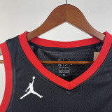 23-24 Rockets GREEN #4 Black Top Quality Hot Pressing NBA Jersey (Trapeze Edition)飞人版