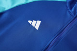 2025 AD Fancy blue Jacket Tracksuit #2313