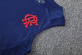 24-25 Flamengo Royal blue Tank top and shorts suit *背心套装