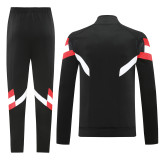 24-25 Man Utd Black Jacket Tracksuit #06