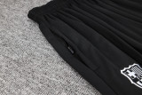 24-25 BAR Black Hoodie Half Pull Tracksuit #F562半拉连帽