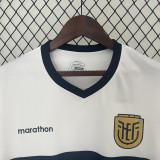 24-25 Ecuador Away Fans Soccer Jersey