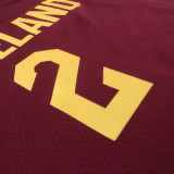 22-23 Cleveland Cavaliers IRVING #2 Red Top Quality Hot Pressing NBA Jersey