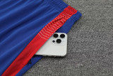 24-25 Spain Light blue Half Pull Tracksuit (半拉链)