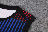 25-26 BAR Red blue Tank top and shorts suit