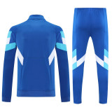2025 AD Fancy blue Jacket Tracksuit #2308