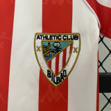 1995-1997 Bilbao Home Kids Retro Soccer Jersey