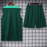 24-25 Portugal Green Tank top and shorts suit