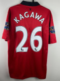 2013-2014 Man Utd Away Long Sleeve Retro Soccer Jersey (长袖)