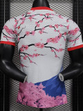 24-25 Japan Red White Special Edition Player Version Soccer Jersey *Y3梅花