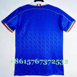 1995 Italy Home Retro Soccer Jersey