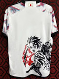 24-25 Japan White Special Edition Fans Training Shirts *炭治郎