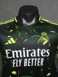 24-25 RMA Green Black Special Edition Player Version Soccer Jersey