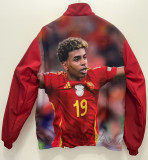 24-25 Spain Red Special Edition Double Sided Windbreaker (双面风衣)