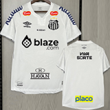 24-25 Santos FC Home Player Version Soccer Jersey (Print Sponsor)