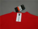 2007-2008 Man Utd home Red Retro soccer jersey(带胸前决赛字)