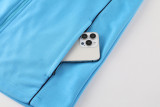 24-25 Man City Light blue Hoodie Jacket Tracksuit #01