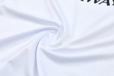 24-25 PSG White Half Pull Tracksuit (半拉链)(粉色领)