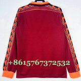 1998-1999 Roma Home Long Sleeve Retro Soccer Jersey (长袖)