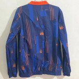 24-25 Netherlands Orange & Blue Double Sided Windbreaker (双面风衣)