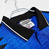 1994 Argentina Away Retro Soccer Jersey (钢印纹)
