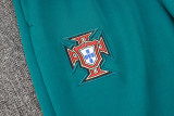 24-25 Portugal Light green Half Pull Tracksuit (半拉链)