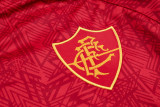 24-25 Fluminense Red Half Pull Tracksuit (半拉链)