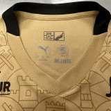 24-25 RC Lens Yellow GoalKeeper Fans Soccer Jersey *全广告
