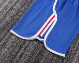 2000 France Home Kids Retro Soccer Jersey