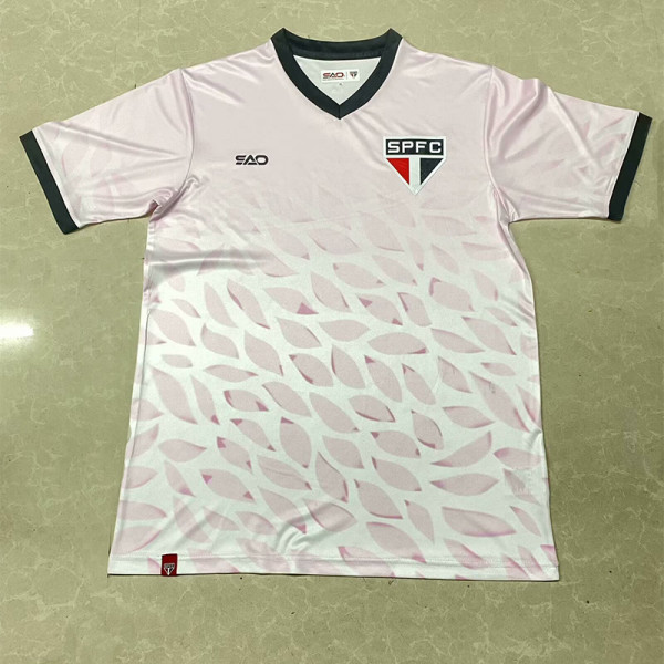 24-25 Sao Paulo Pink Special Edition Fans Soccer Jersey