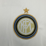 2010-2011 INT Away White Retro Soccer Jersey
