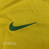 2018 Brazil Home Retro Soccer Jersey