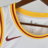 2019-20 Indiana Pacers HALIBURTON #0 White Retro Top Quality Hot Pressing NBA Jersey