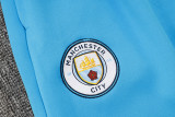 24-25 Man City Light blue Half Pull Tracksuit (半拉链)