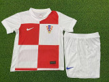 24-25 Croatia Home Kids Player Version Soccer Jersey (球员童装)